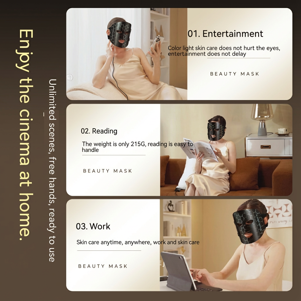 Silicone Photon Rejuvenation Mask