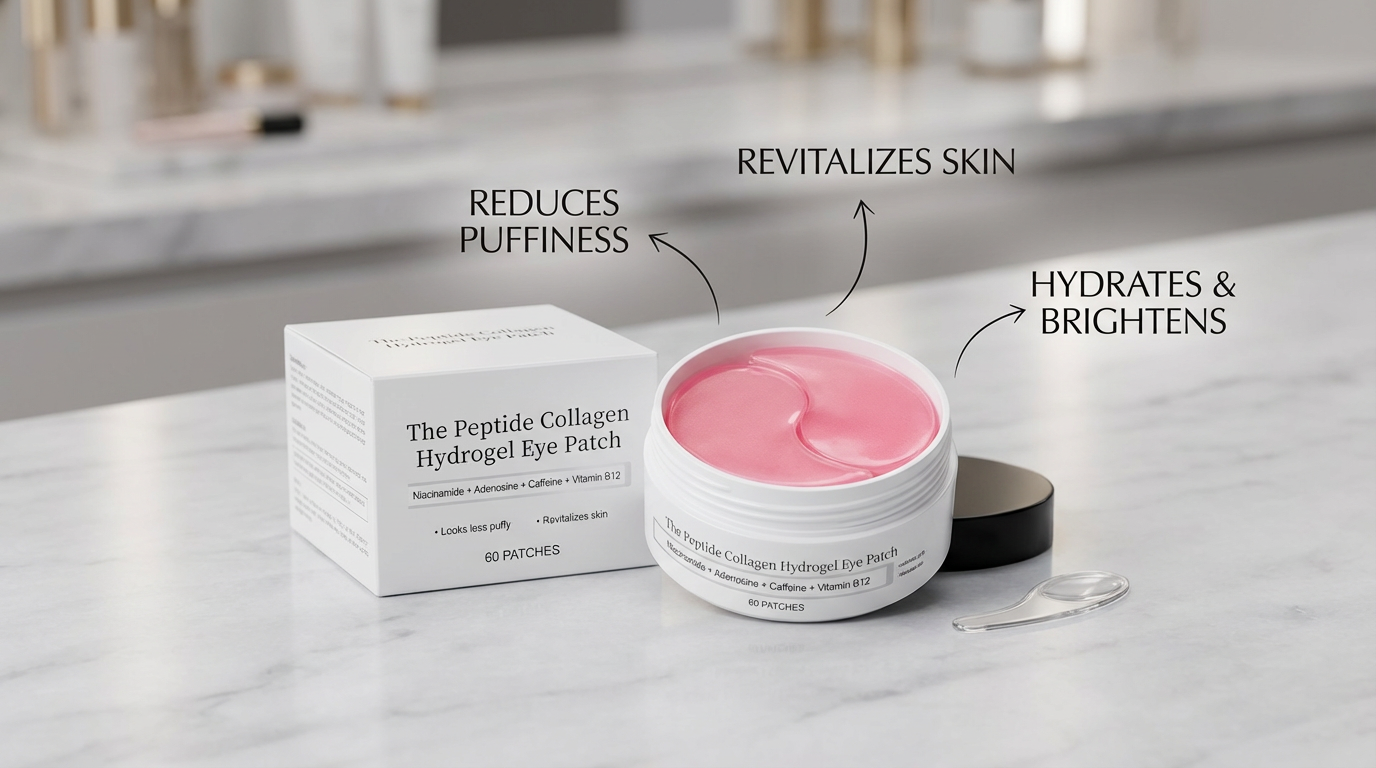 Peptide Collagen Hydrogel Eye Patches
