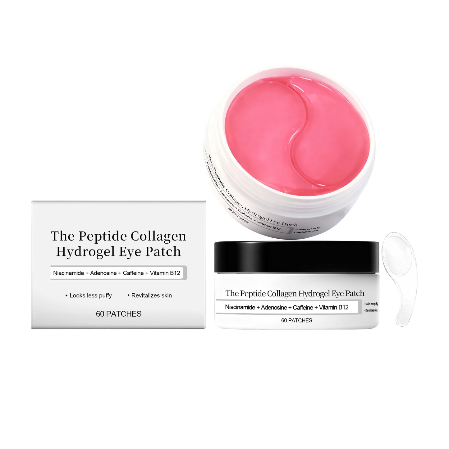 Peptide Collagen Hydrogel Eye Patches